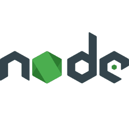 NodeJS Logo NodeJS logo in hexagon shapes.